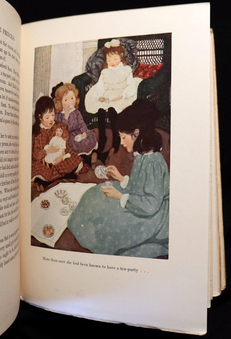 1905 Scarce 1stED Book - A LITTLE PRINCESS by Frances Hodgson Burnett illustrated by Ethel Franklin Betts Bains.