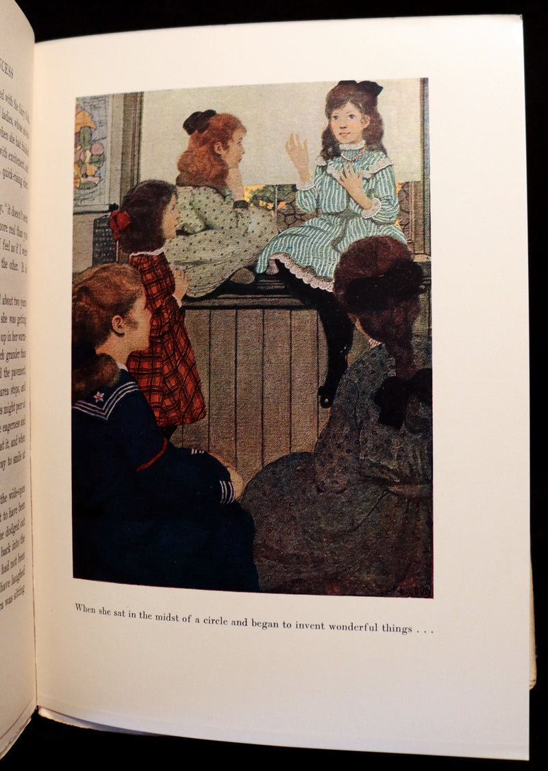 1905 Scarce 1stED Book - A LITTLE PRINCESS by Frances Hodgson Burnett illustrated by Ethel Franklin Betts Bains.