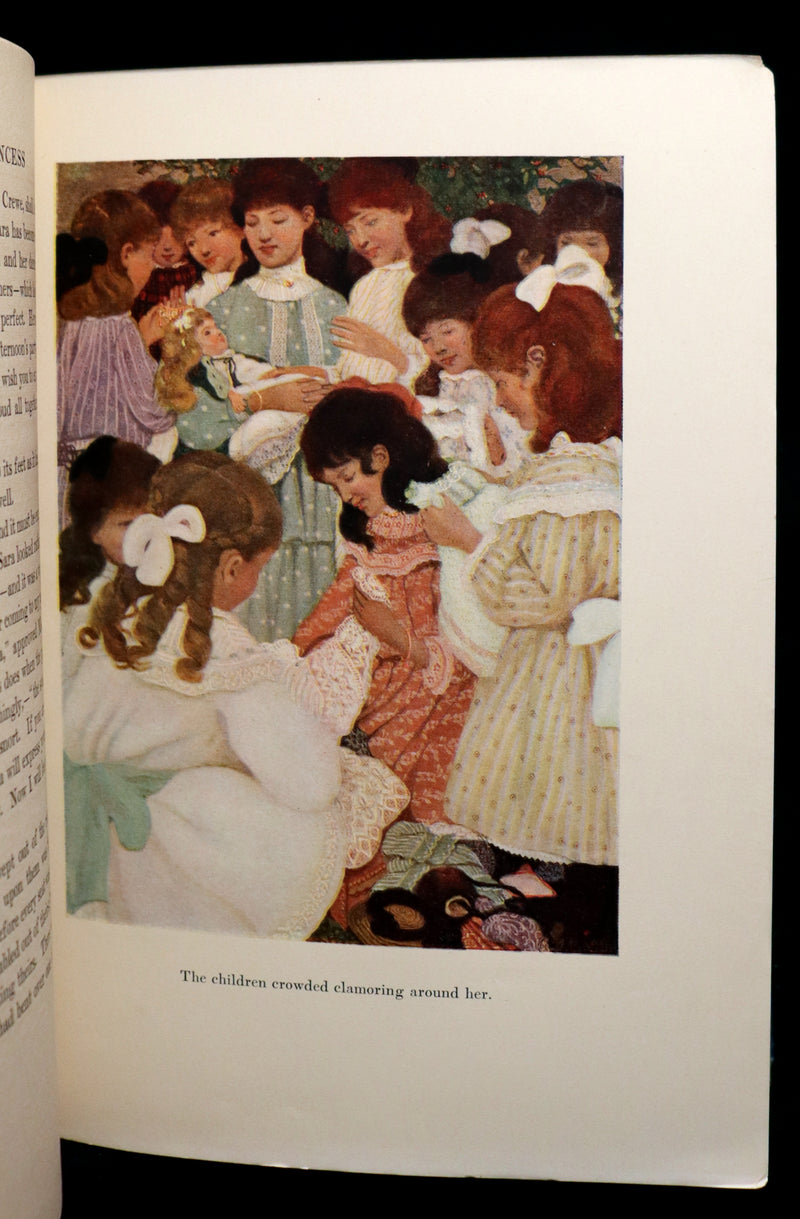 1905 Scarce 1stED Book - A LITTLE PRINCESS by Frances Hodgson Burnett illustrated by Ethel Franklin Betts Bains.