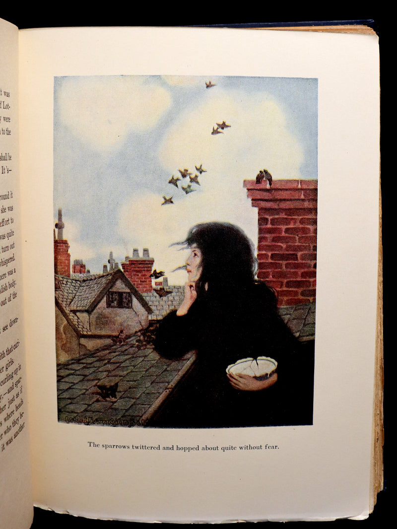 1905 Scarce 1stED Book - A LITTLE PRINCESS by Frances Hodgson Burnett illustrated by Ethel Franklin Betts Bains.