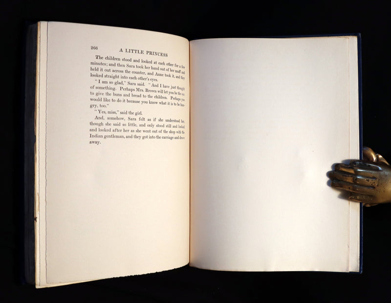 1905 Scarce 1stED Book - A LITTLE PRINCESS by Frances Hodgson Burnett illustrated by Ethel Franklin Betts Bains.