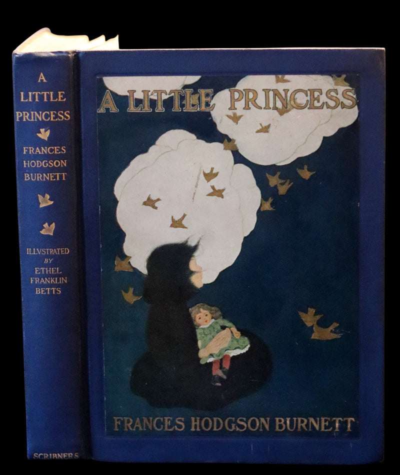 1905 Scarce 1stED Book - A LITTLE PRINCESS by Frances Hodgson Burnett illustrated by Ethel Franklin Betts Bains.