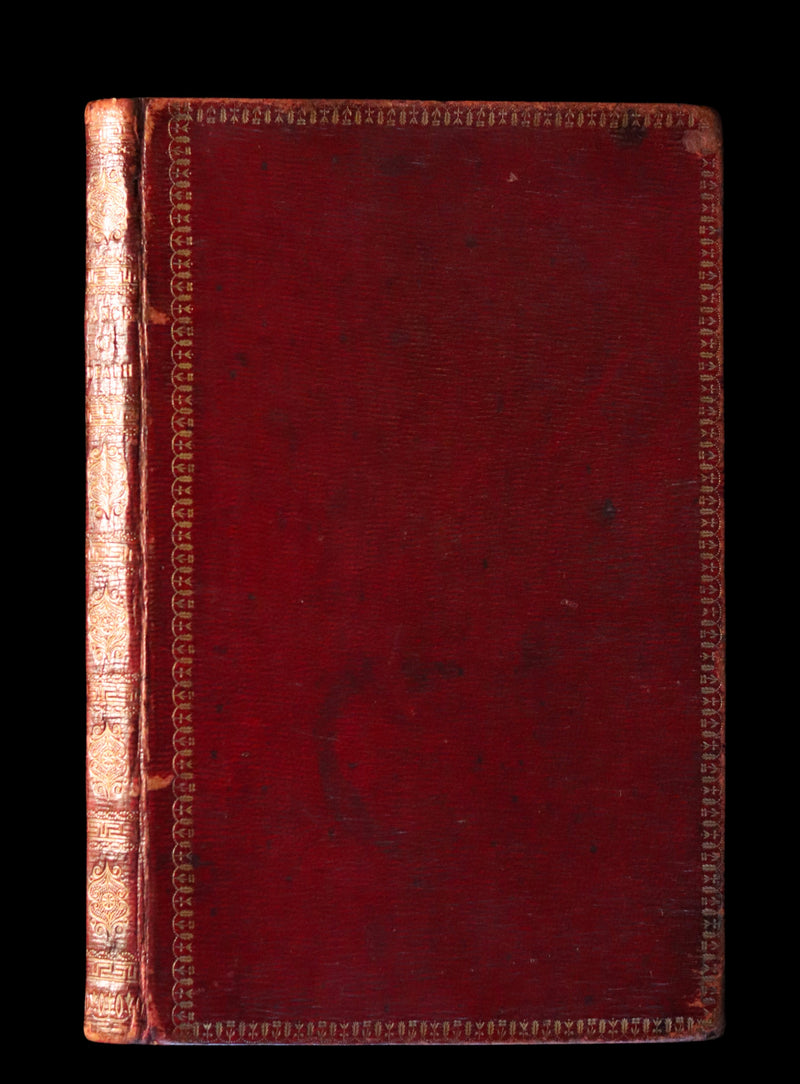 1816 Rare Book -The DANCE of DEATH - Danse Macabre by Hans Holbein, Color illustrated.