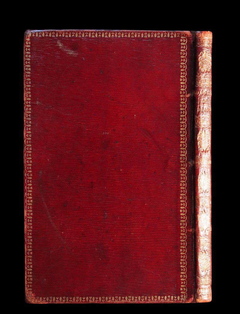 1816 Rare Book -The DANCE of DEATH - Danse Macabre by Hans Holbein, Color illustrated.