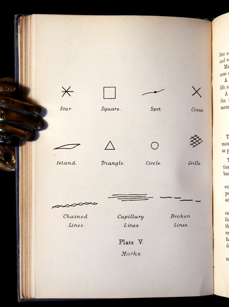1890 Scarce 1stED Book - PALMISTRY and Its Practical Uses. Astral Influences & the Use of the Divining Rod.