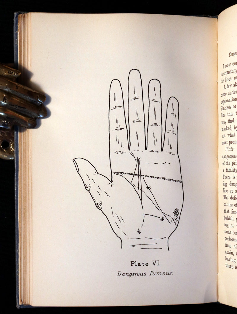 1890 Scarce 1stED Book - PALMISTRY and Its Practical Uses. Astral Influences & the Use of the Divining Rod.