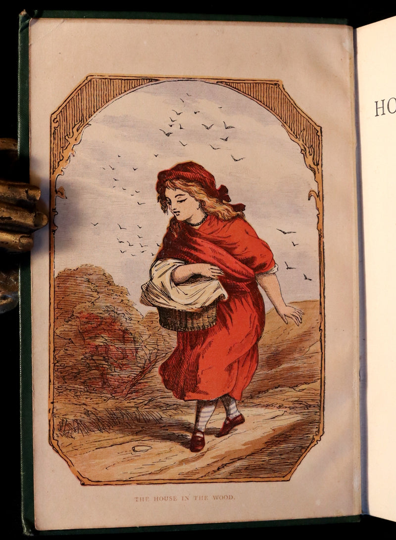 1870's Scarce Fairy Library Edition - The Brothers GRIMM - The HOUSE in the WOOD and Other Tales.