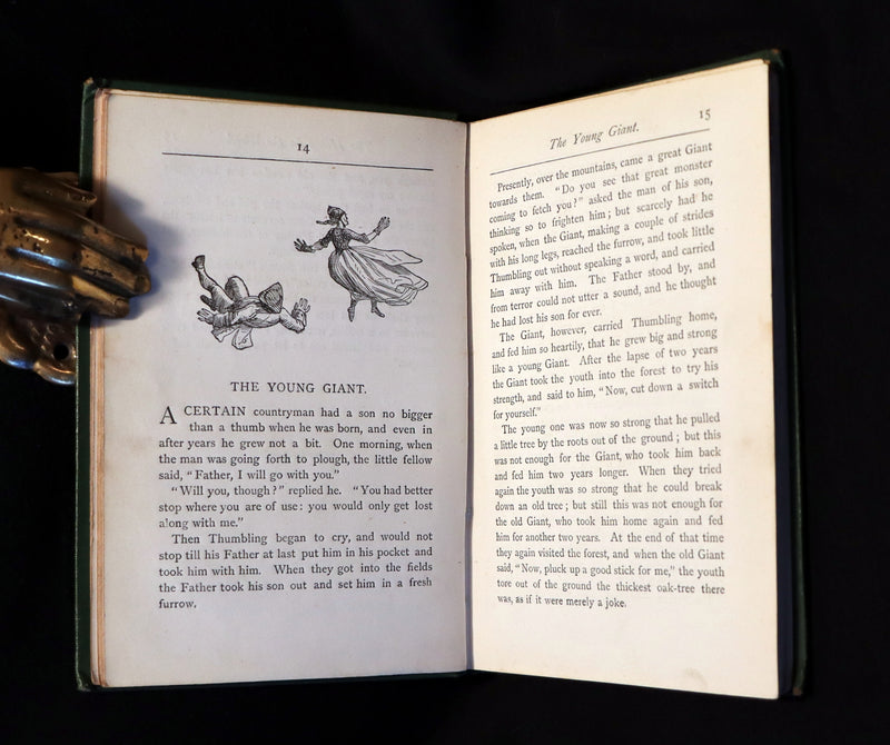 1870's Scarce Fairy Library Edition - The Brothers GRIMM - The HOUSE in the WOOD and Other Tales.