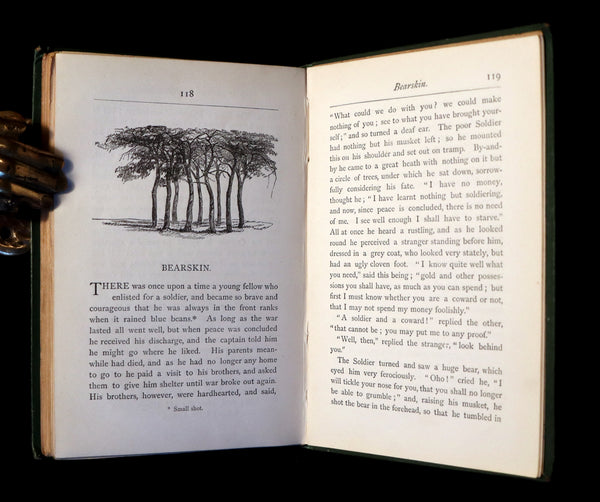 1870's Scarce Fairy Library Edition - The Brothers GRIMM - The HOUSE in the WOOD and Other Tales.
