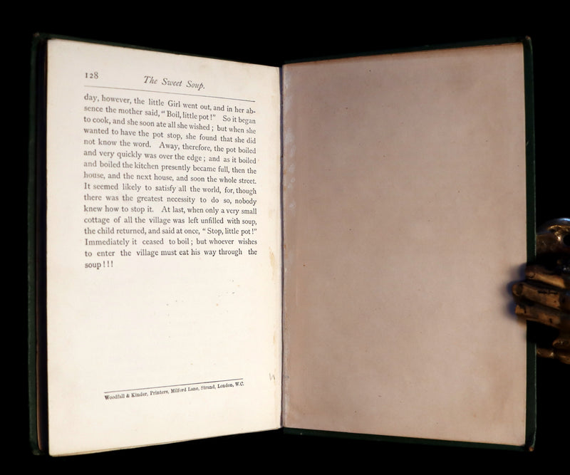 1870's Scarce Fairy Library Edition - The Brothers GRIMM - The HOUSE in the WOOD and Other Tales.
