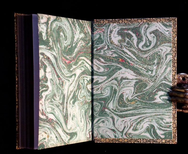 1930 Nice RIVIERE Binding - The Collected Poems of Rupert Brooke. With a Memoir.
