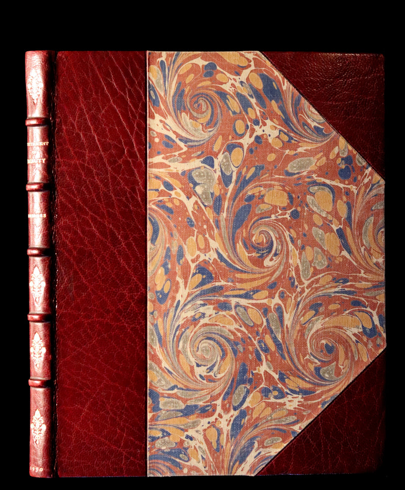 1930 Beautiful Zaehnsdorf Binding - The Testament of Beauty by Robert Bridges.