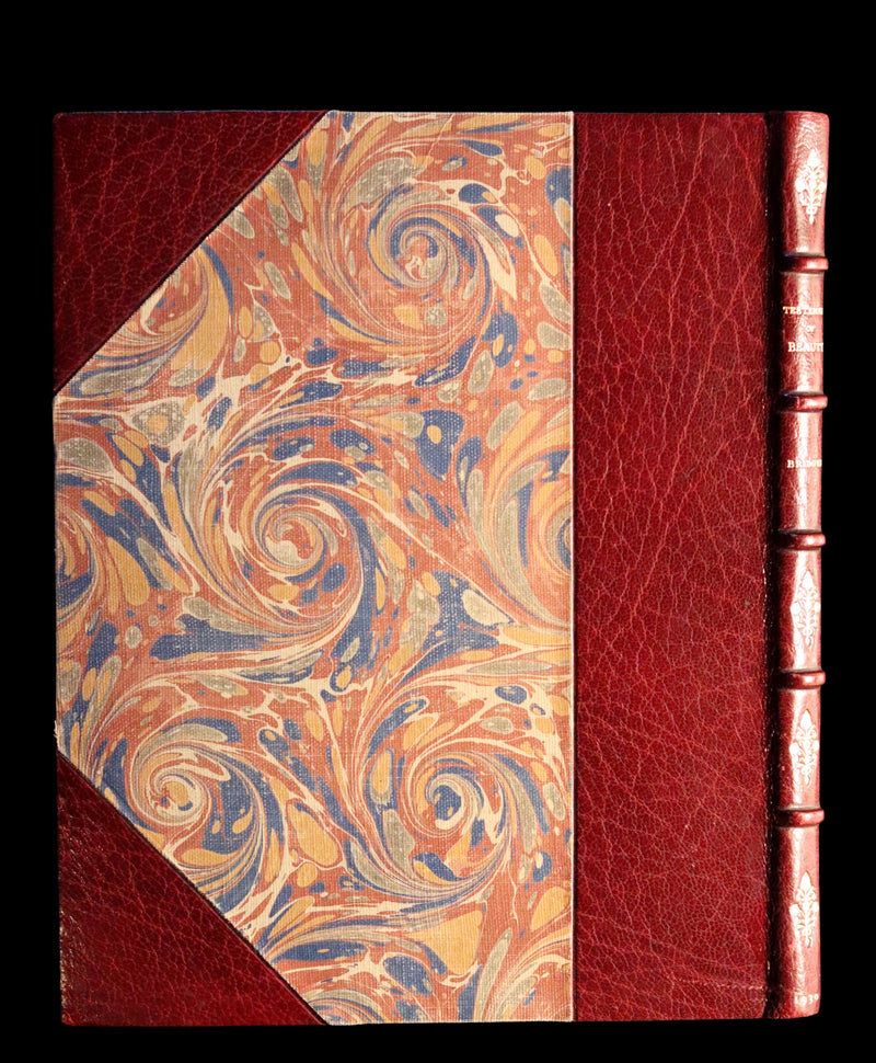 1930 Beautiful Zaehnsdorf Binding - The Testament of Beauty by Robert Bridges.