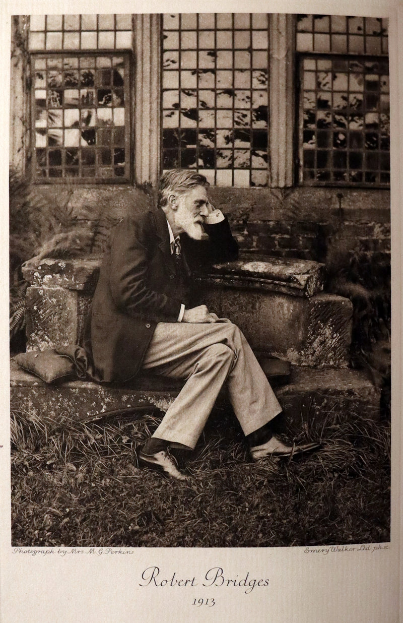 1930 Beautiful Zaehnsdorf Binding - The Testament of Beauty by Robert Bridges.