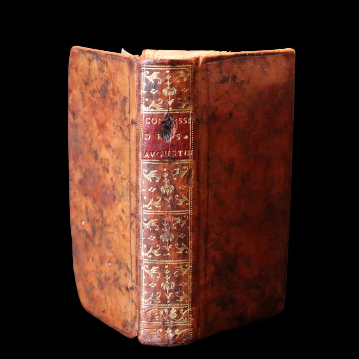 1649 Rare Latin Book - The Confessions of Saint Augustine of Hippo.