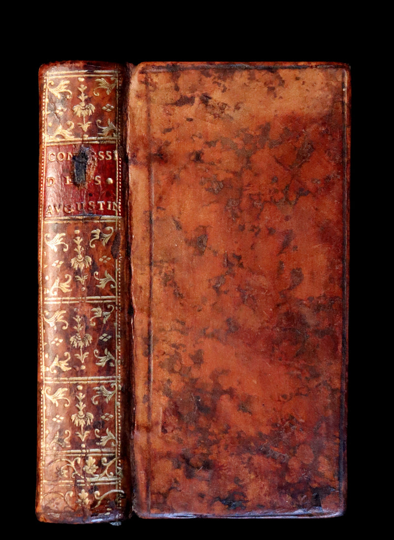 1649 Rare Latin Book - The Confessions of Saint Augustine of Hippo.