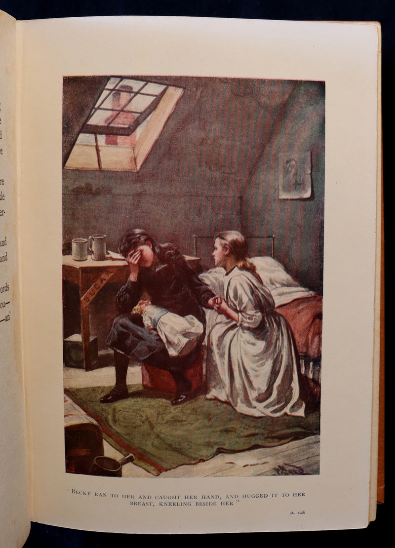 1905 Scarce Book - A LITTLE PRINCESS by Frances Hodgson Burnett illustrated by Harold Piffard.