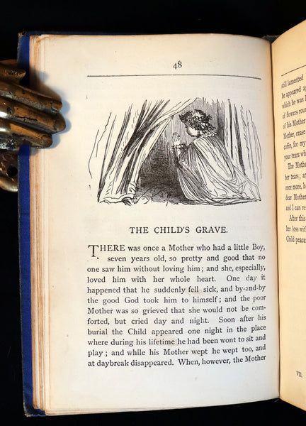 1870's Scarce Fairy Library Edition - The Brothers GRIMM - The OLD WOMAN in the WOOD and Other Tales.