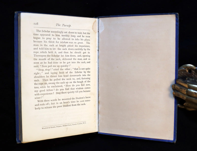 1870's Scarce Fairy Library Edition - The Brothers GRIMM - The OLD WOMAN in the WOOD and Other Tales.