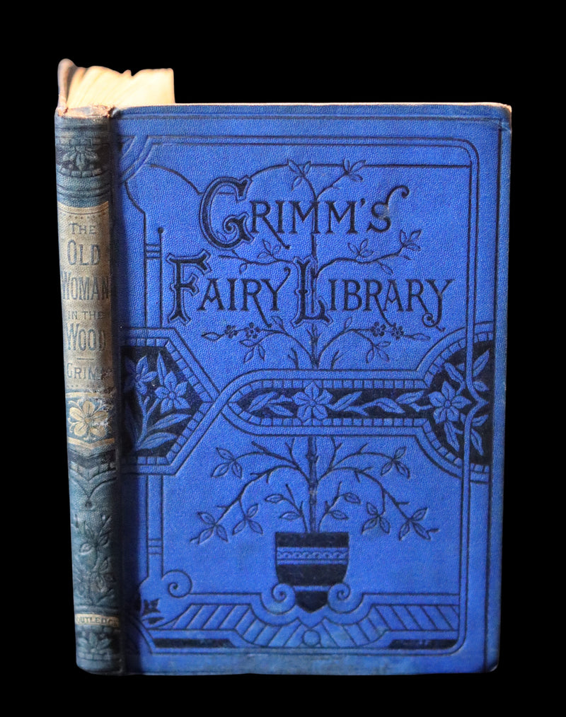 1870's Scarce Fairy Library Edition - The Brothers GRIMM - The OLD WOMAN in the WOOD and Other Tales.