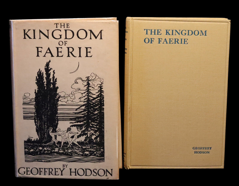 1927 Rare First Edition - THE KINGDOM OF FAERIE (Fairies) by Geoffrey Hodson. Sylphs, Gnome, Deva, Brownies, Mannikins,...