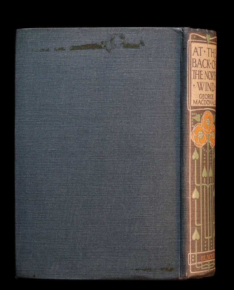 1911 Rare Book - AT THE BACK OF THE NORTH WIND by George MacDonald & Illustrated by Frank C. Pape.