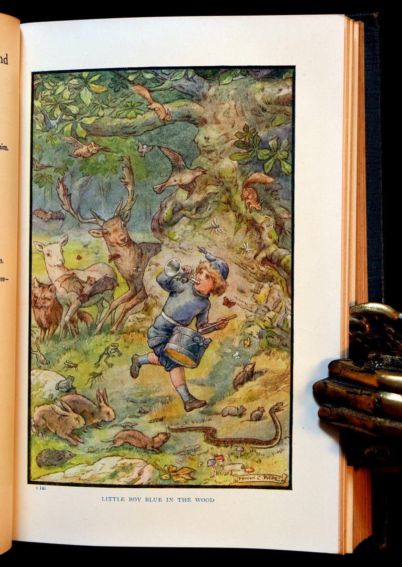 1911 Rare Book - AT THE BACK OF THE NORTH WIND by George MacDonald & Illustrated by Frank C. Pape.