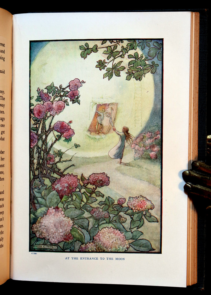 1911 Rare Book - AT THE BACK OF THE NORTH WIND by George MacDonald & Illustrated by Frank C. Pape.