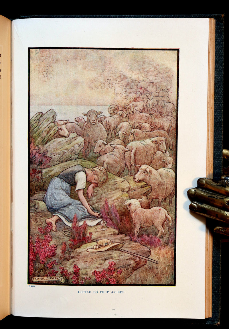 1911 Rare Book - AT THE BACK OF THE NORTH WIND by George MacDonald & Illustrated by Frank C. Pape.