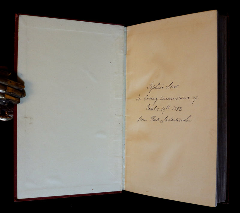 1881 Rare Victorian Book - The Pilgrim's Progress with Stothard Illustrations In Permanent Photography.