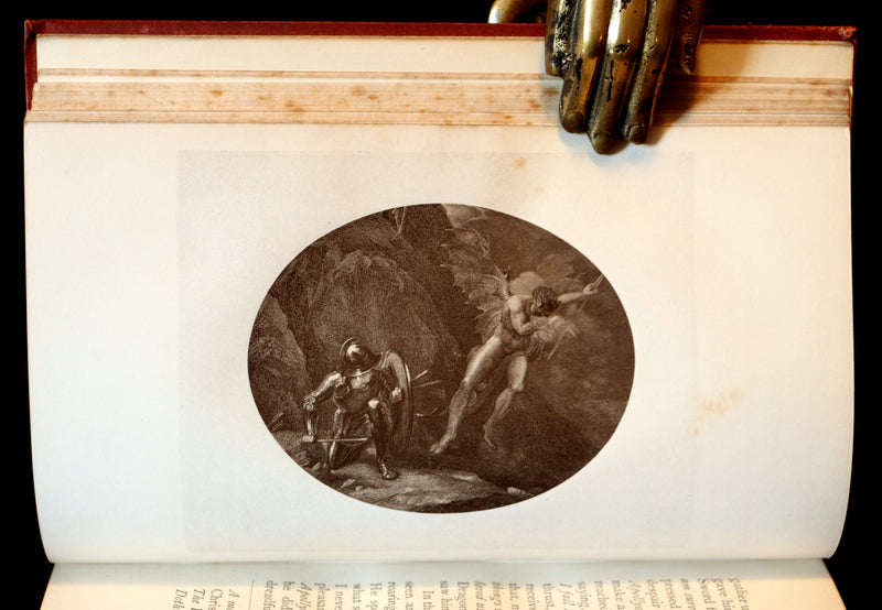 1881 Rare Victorian Book - The Pilgrim's Progress with Stothard Illustrations In Permanent Photography.