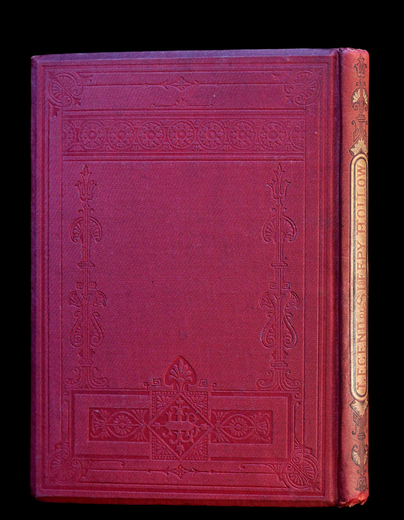 1875 Scarce Book - The Legend of Sleepy Hollow, and The Spectre Bridegroom by Washington Irving.