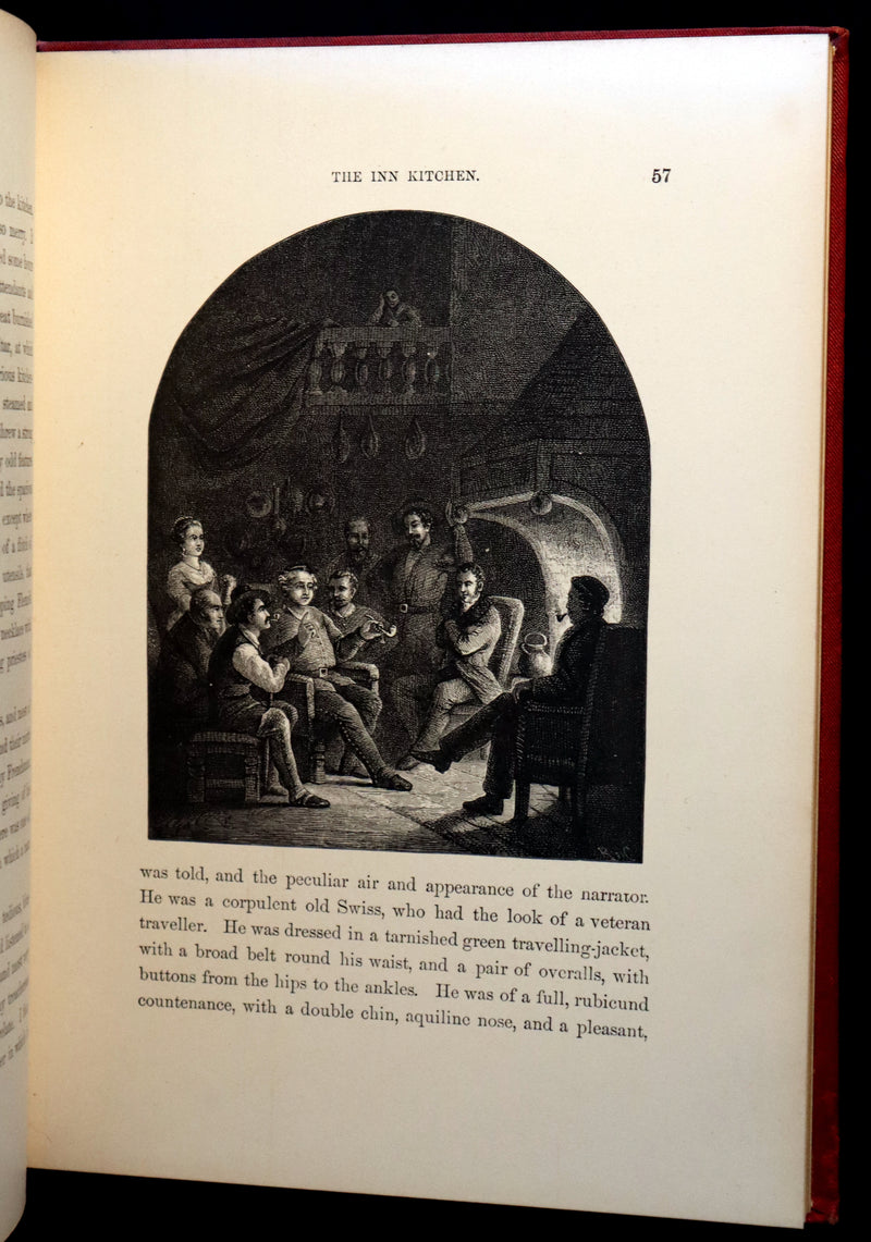 1875 Scarce Book - The Legend of Sleepy Hollow, and The Spectre Bridegroom by Washington Irving.