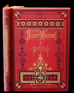 1875 Scarce Book - The Legend of Sleepy Hollow, and The Spectre Bridegroom by Washington Irving.