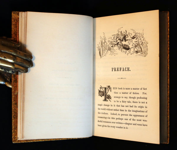 1849 Scarce 1stED - bound by Riviere - THE MAGIC OF KINDNESS illustrated by Cruikshank.