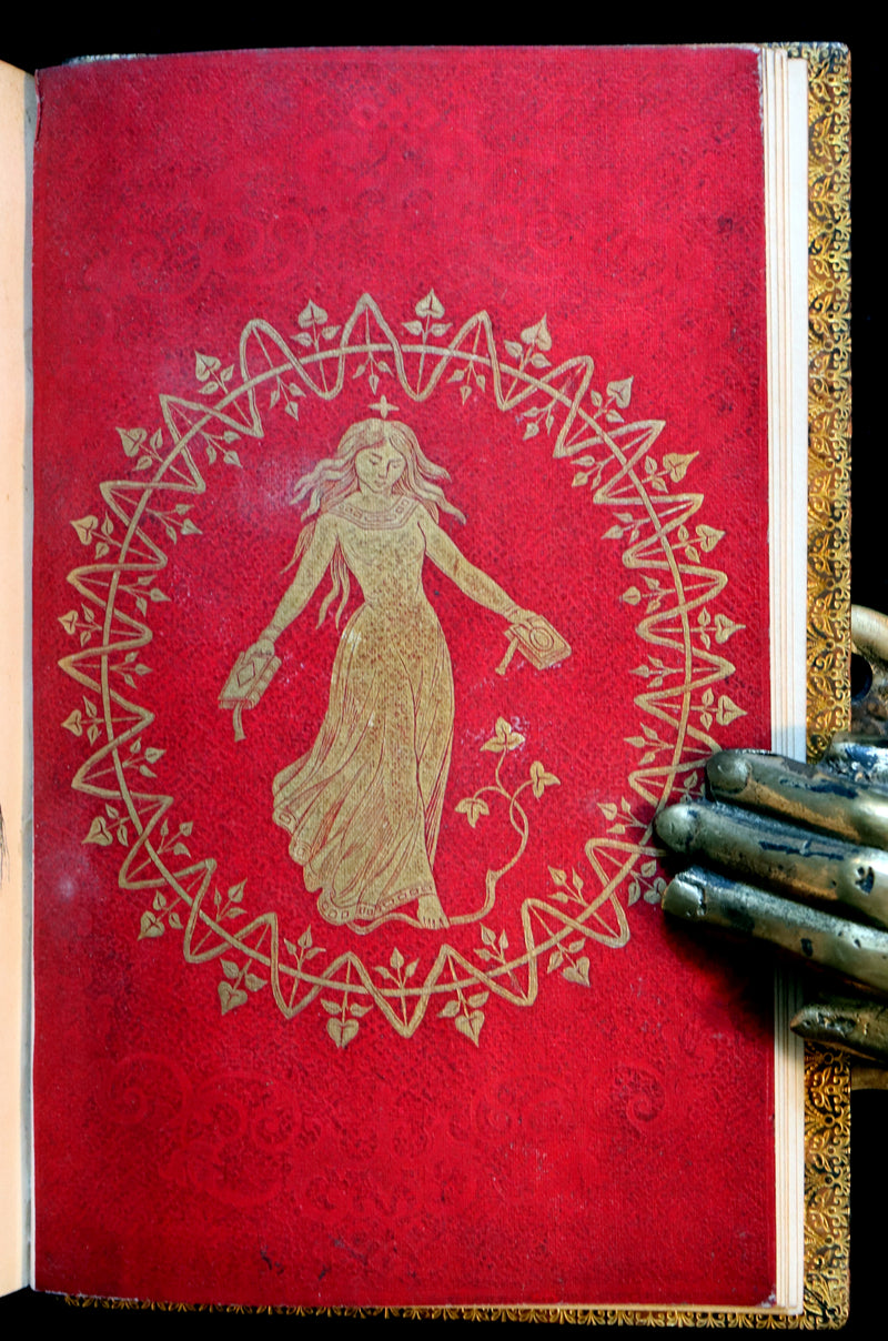 1849 Scarce 1stED - bound by Riviere - THE MAGIC OF KINDNESS illustrated by Cruikshank.