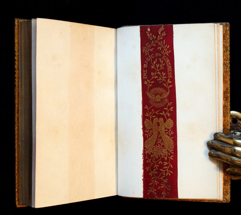 1849 Scarce 1stED - bound by Riviere - THE MAGIC OF KINDNESS illustrated by Cruikshank.