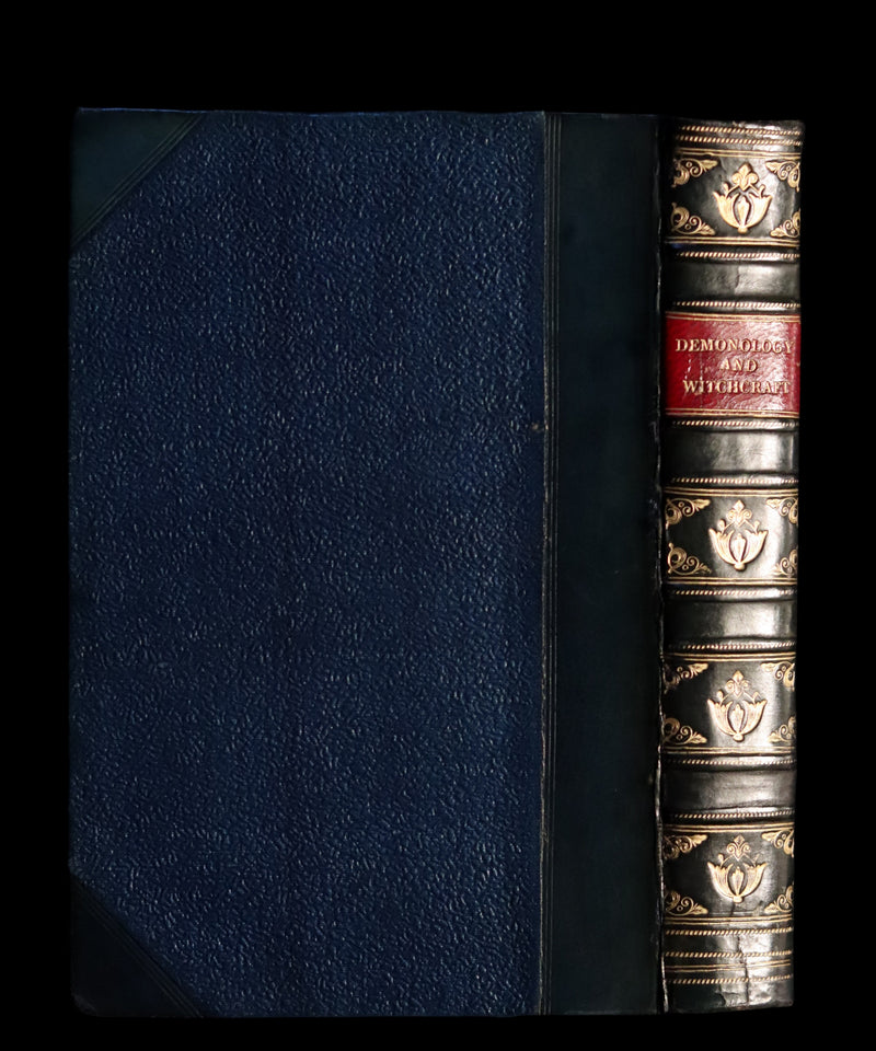 1830 1stED Book - Letters on Demonology & Witchcraft - WITCHES & FAIRIES by Walter Scott.