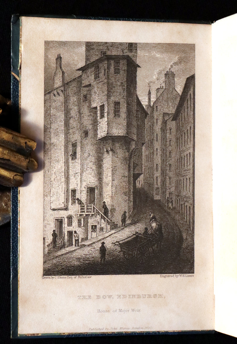 1830 1stED Book - Letters on Demonology & Witchcraft - WITCHES & FAIRIES by Walter Scott.