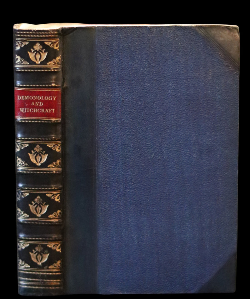1830 1stED Book - Letters on Demonology & Witchcraft - WITCHES & FAIRIES by Walter Scott.