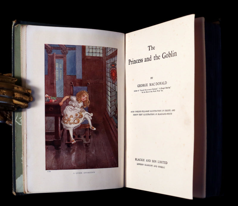 1911 Rare Book - The PRINCESS and the GOBLIN by George MacDonald. Illustrated.