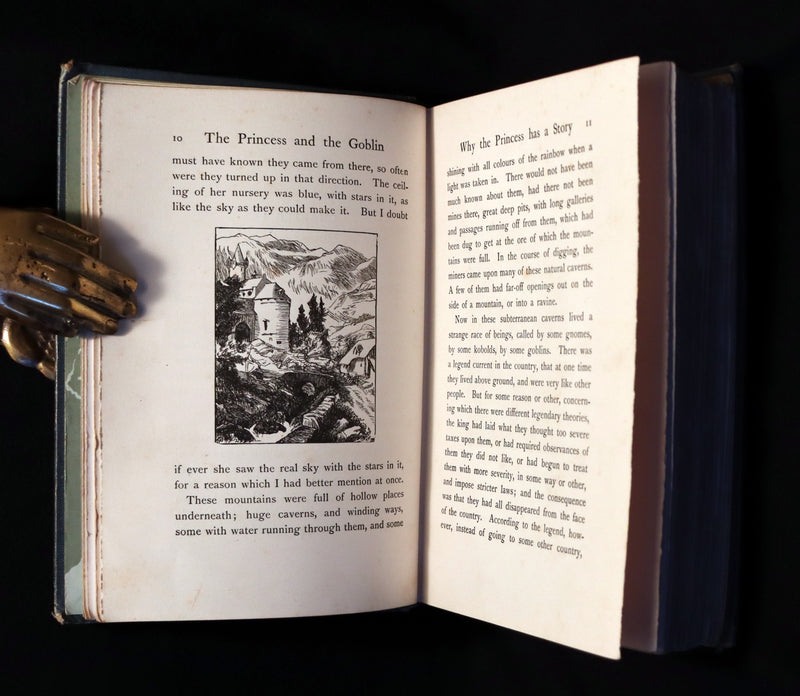 1911 Rare Book - The PRINCESS and the GOBLIN by George MacDonald. Illustrated.