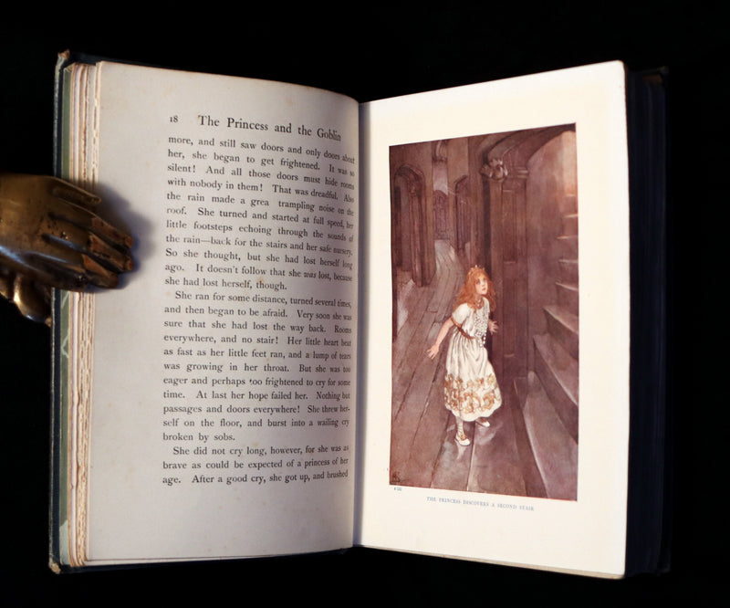 1911 Rare Book - The PRINCESS and the GOBLIN by George MacDonald. Illustrated.