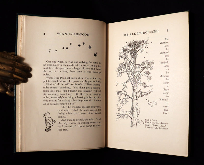1926 Rare First Edition - WINNIE-THE-POOH by A. A. Milne - Illustrated by Ernest H. Shepard.