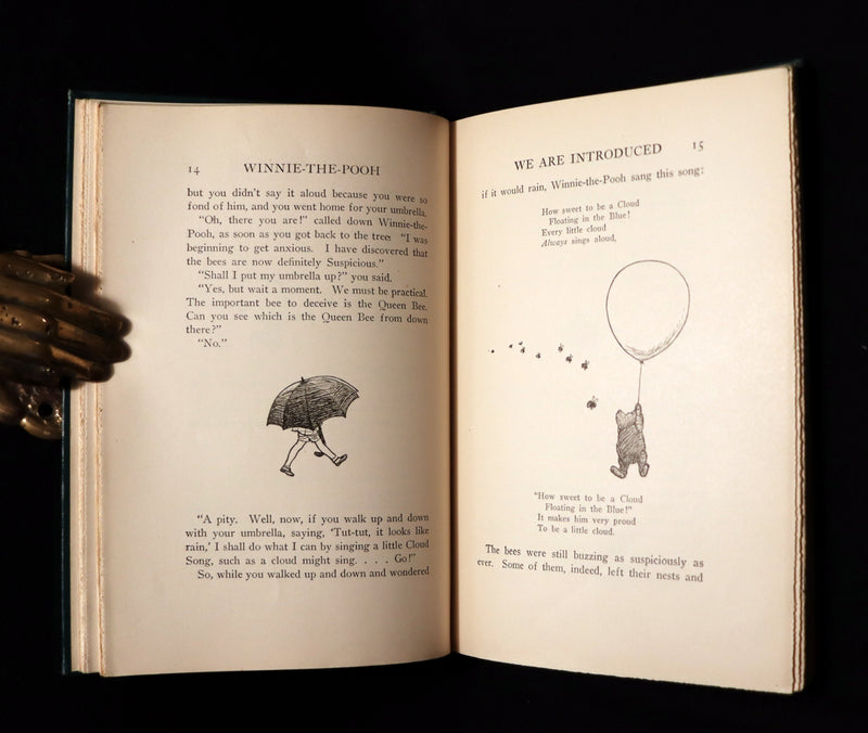1926 Rare First Edition - WINNIE-THE-POOH by A. A. Milne - Illustrated by Ernest H. Shepard.