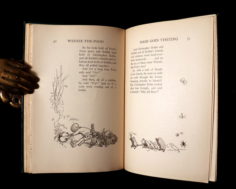 1926 Rare First Edition - WINNIE-THE-POOH by A. A. Milne - Illustrated by Ernest H. Shepard.