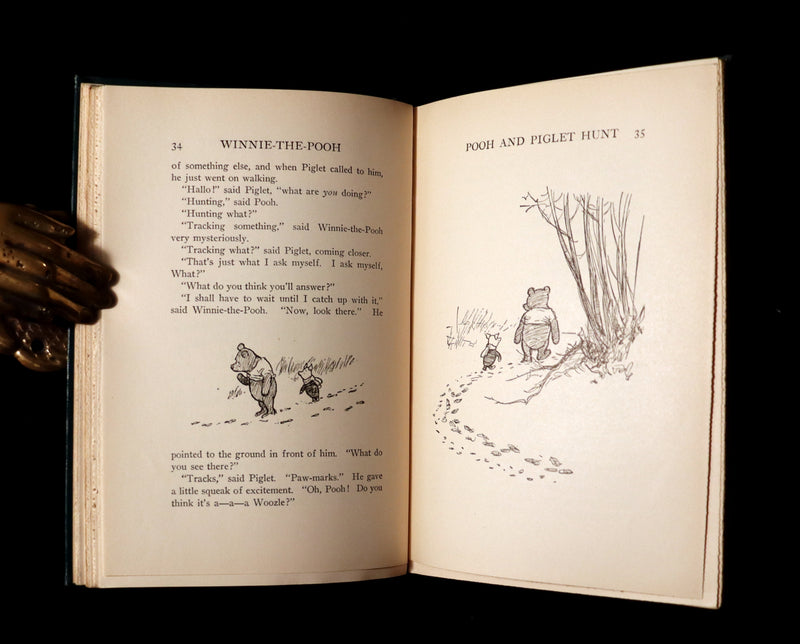 1926 Rare First Edition - WINNIE-THE-POOH by A. A. Milne - Illustrated by Ernest H. Shepard.