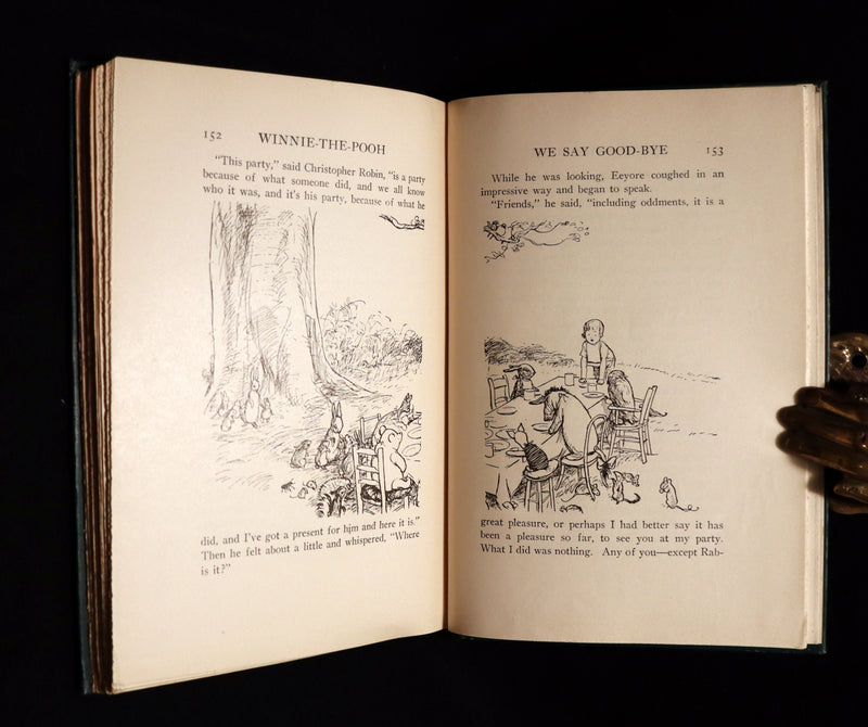 1926 Rare First Edition - WINNIE-THE-POOH by A. A. Milne - Illustrated by Ernest H. Shepard.