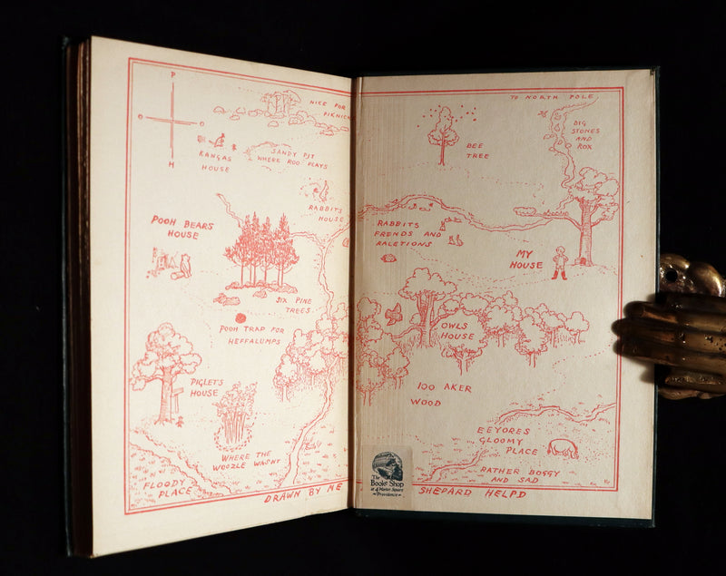 1926 Rare First Edition - WINNIE-THE-POOH by A. A. Milne - Illustrated by Ernest H. Shepard.