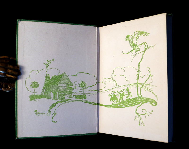 1919 Rare Book - Alice's Adventures in Wonderland, illustrated by Arthur Rackham.